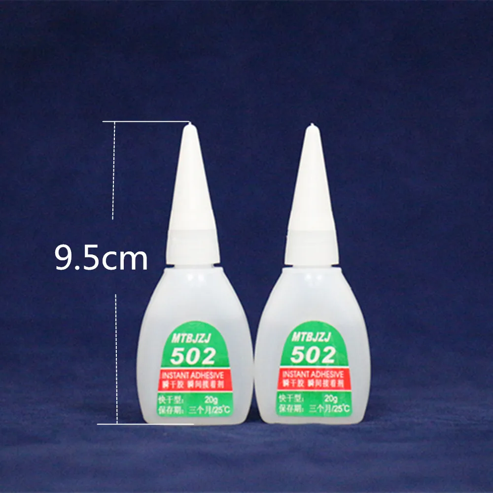 Клей Сильный Быстрое Бонд Cure 502 Супер Клей для Пластиковых Древесины