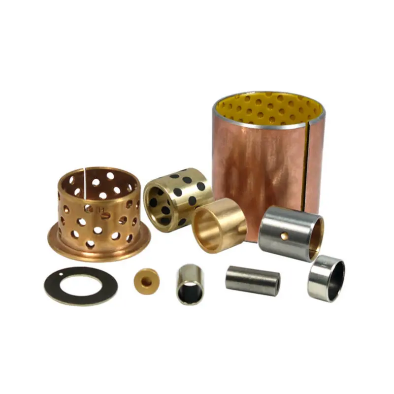 flanged Copper Bush , sliding Brass Bushing , sleeve bimetal Bronze bush