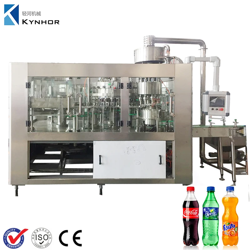 Small beverage energy drink soda soft sparkling water carbonated Drink making filling bottling machine