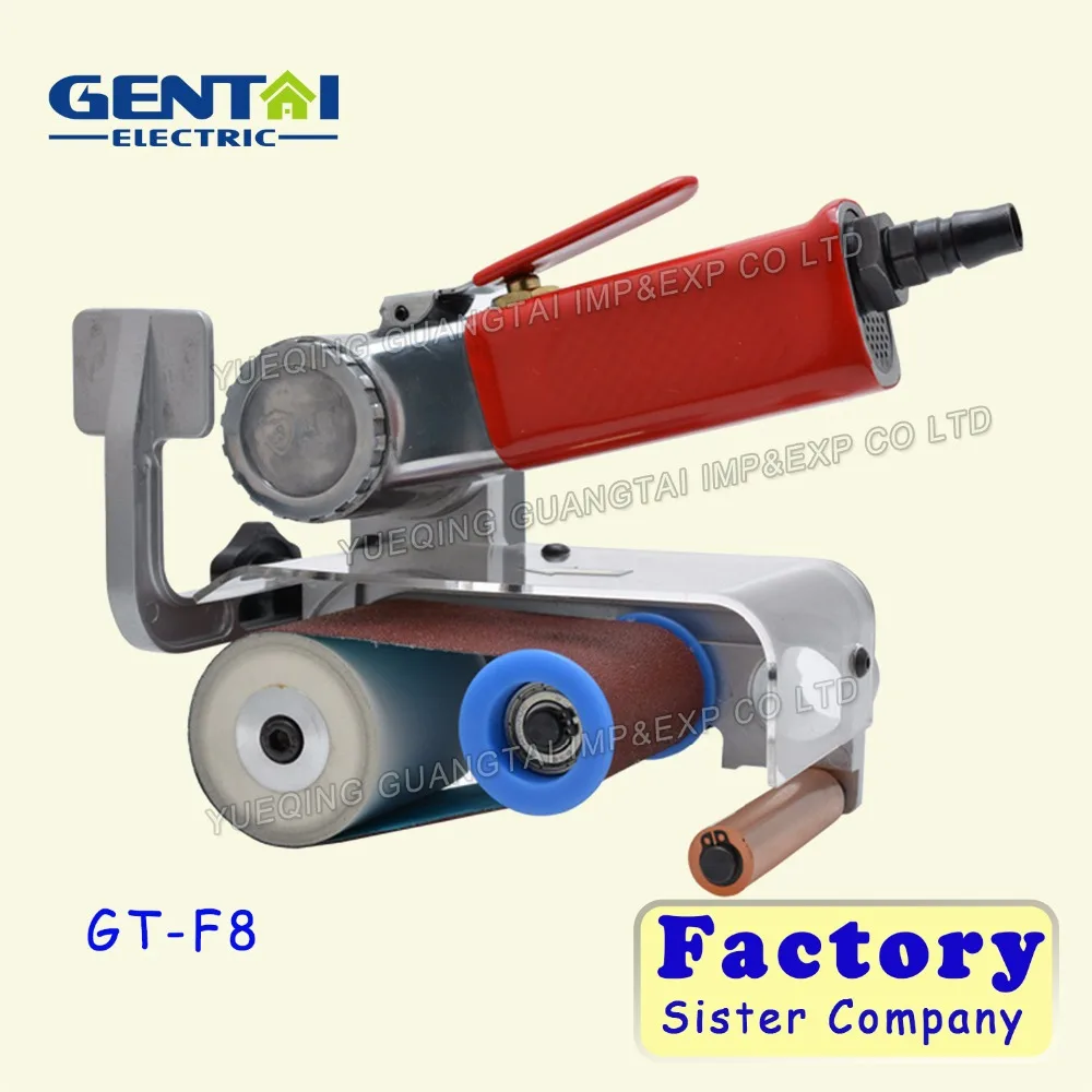 High Quality 260*60mm pneumatic Industrial circular belt Wet Sander Pipe Air Polisher