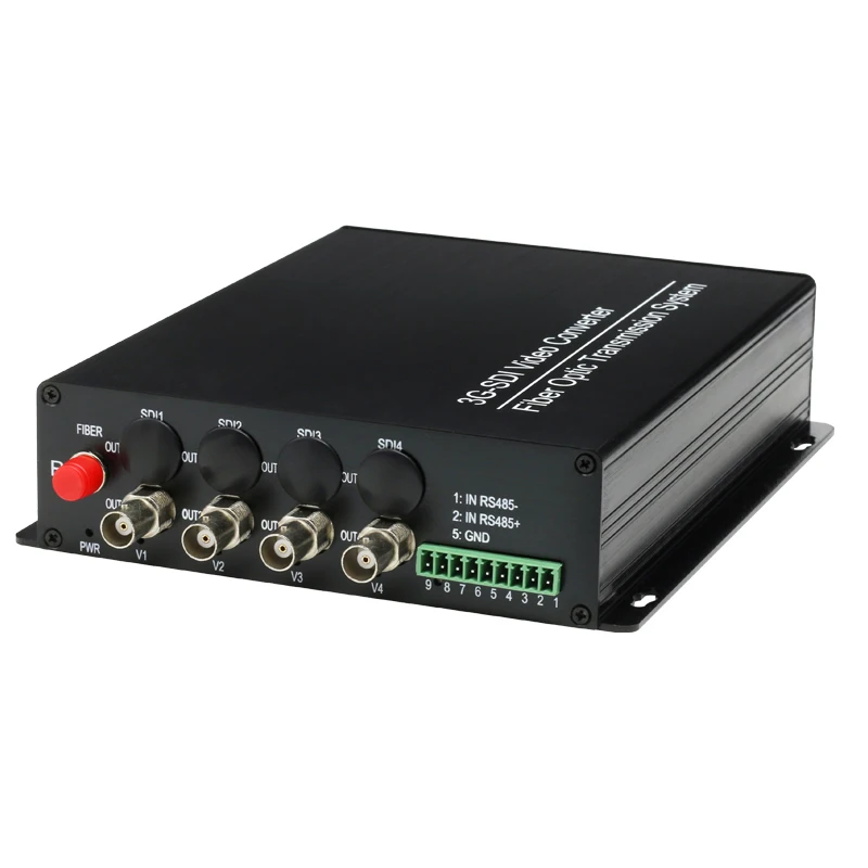 1310nm 1550nm2 Chs Bi-directional 3G-SDI Video to Fiber Converter  SC /UPC Optical connector  extender upto 40km