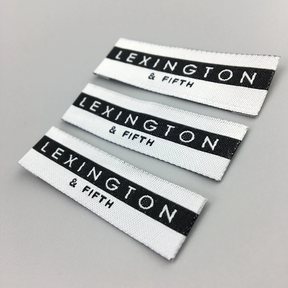 custom cheap wholesale clothing create your own brand style woven labels