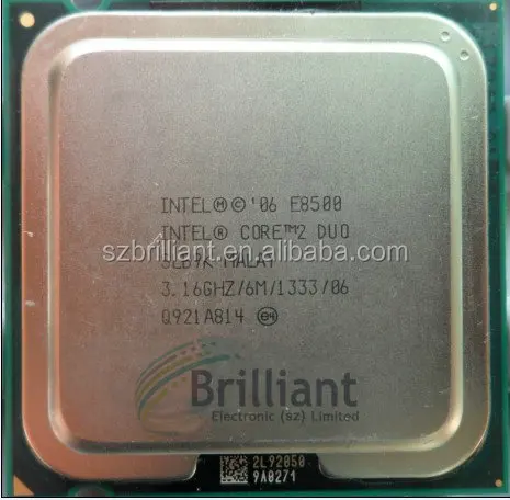 Процессор Intel Core 2 Duo E8500, 3,16 ГГц/6 МБ/1333 ГГц, разъем 775