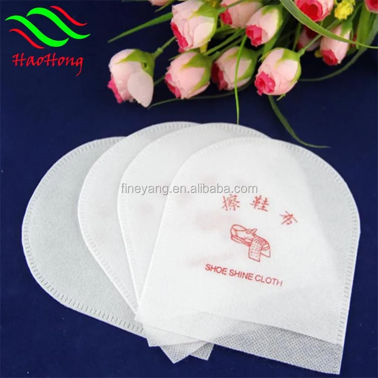 
Top sale guaranteed quality portable Instant Hotel Disposable Shoe Shine Sponge 