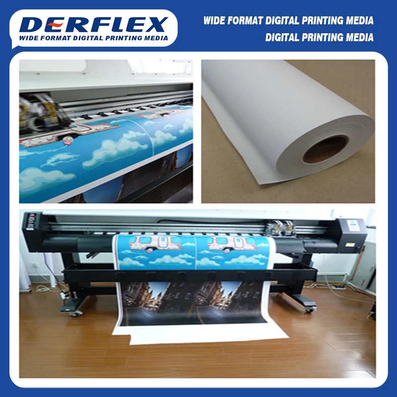 Печатный баннер из текстиля и полиэстера