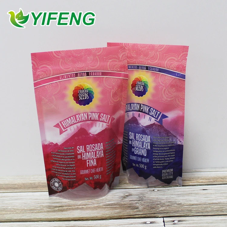 Custom Printing Packaging Designing Plastic Nylon Pe Vacuum Food Foil Stand Up Zipper Beef Jerky Bags
