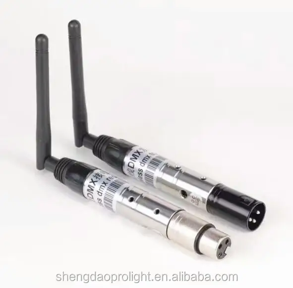 2.4G wireless dmx512 Transmitter And Receiver working distance 500 meter