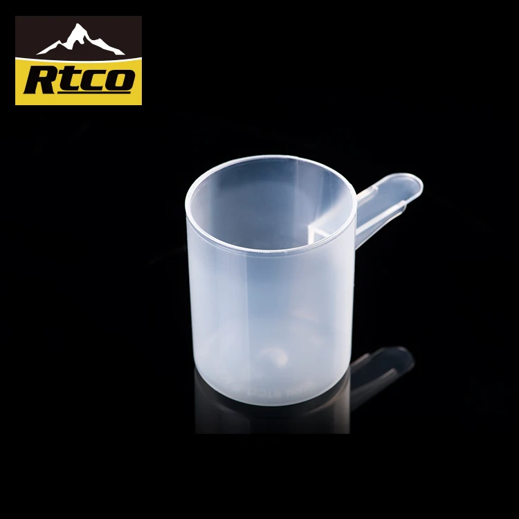 Rtco без добавления бисфенола А измерения красочные мороженое пластиковых литых ложек пластиковая суповая ложка