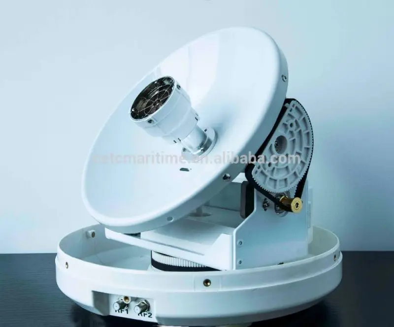 
Satellite TV antenna for ships 