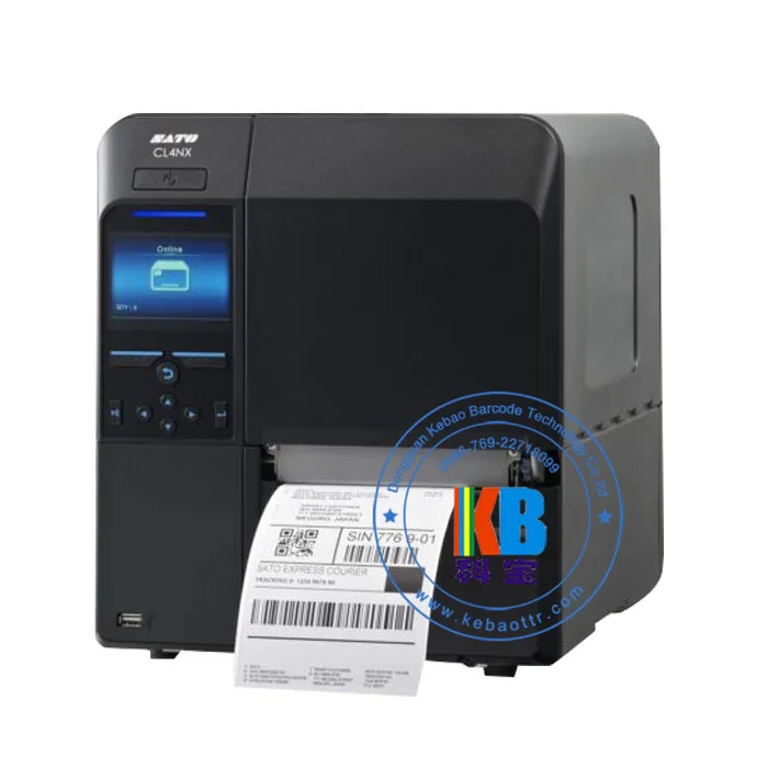 UHF CL4NX CL6NX 305dpi RFID Barcode Tag Adhesive Sticker Label Tag Printer