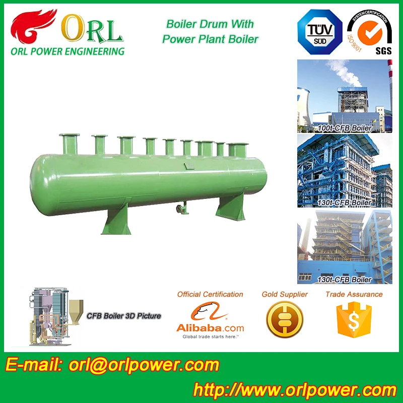 Power Plant Boiler CFB Anti Shock Coal Boiler ENT Power Supply Certificate ISO9001 Manufacturer