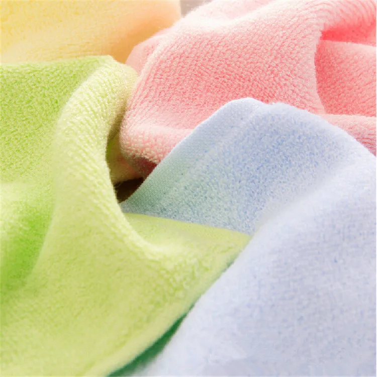 high quality woven bamboo fiber stretch microfiber swimming towel, clean towel washcloth terry towelling fabric