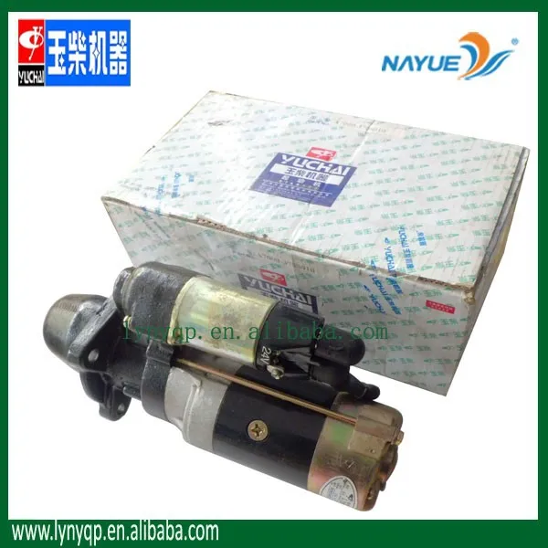 Yuchail деталей двигателя стартером a7000-3708010 для yc6108g