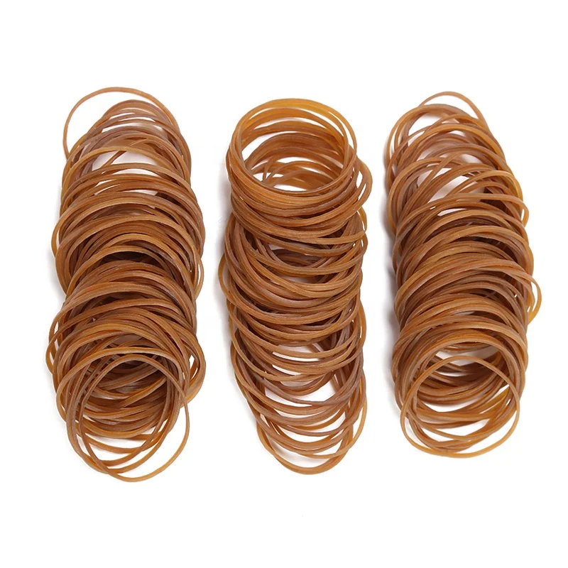 Factory direct wholesale multi-functional light brown elastic rubber band