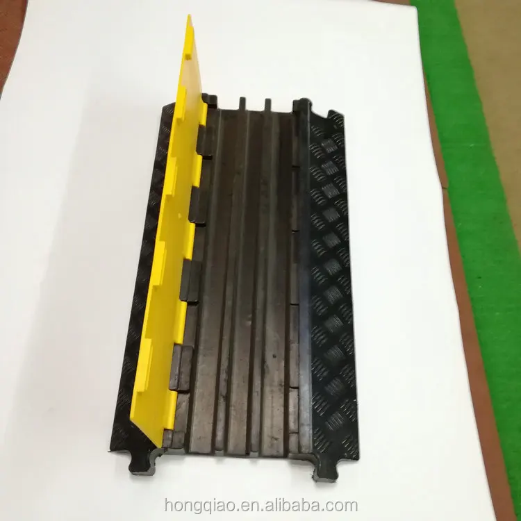 3 Channel Heavy Duty Rubber Cable Protection