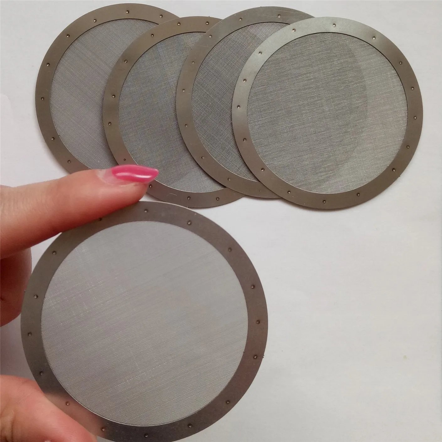 Stainless steel Round filter disc extruder screen wire mesh for water filter