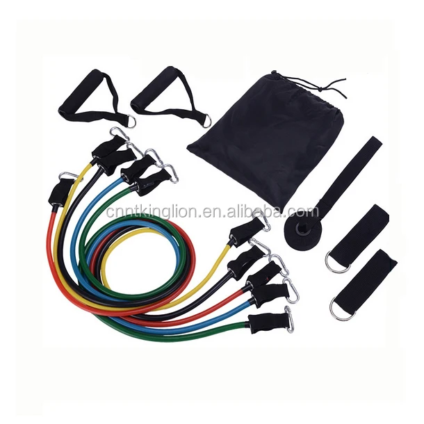 China Colourful Resistance Tube Bands Workout & Natural Latex Band