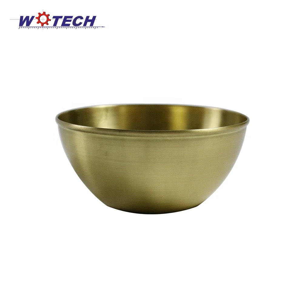 High Quality OEM Size Spinning Brass Bowl for Decoration