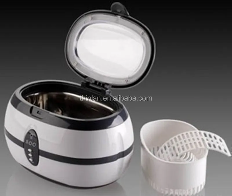 China Factory Price Professional Ultrasonic vacuum cleaner for jewelry watch glasses ring dental coin denture clearner