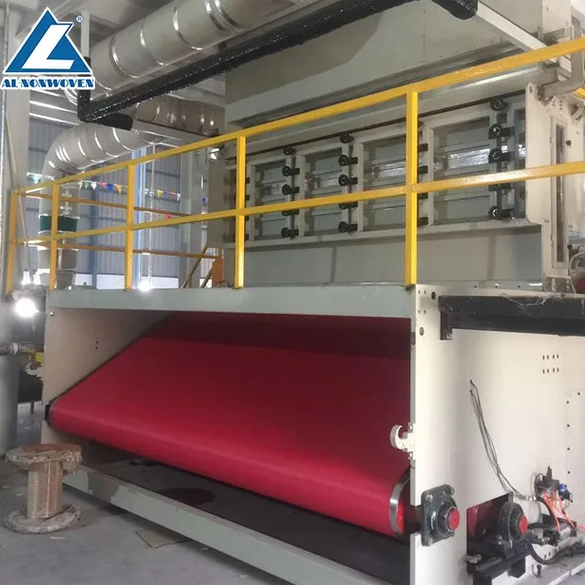 AL1600mm pp s spunbonded nonwoven fabric making machine for shopping bags