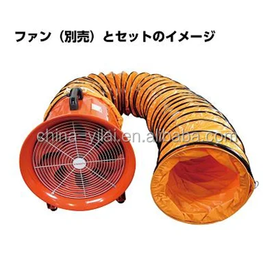 PVC ventilation spiral flexible air ducting hose y type duct hose