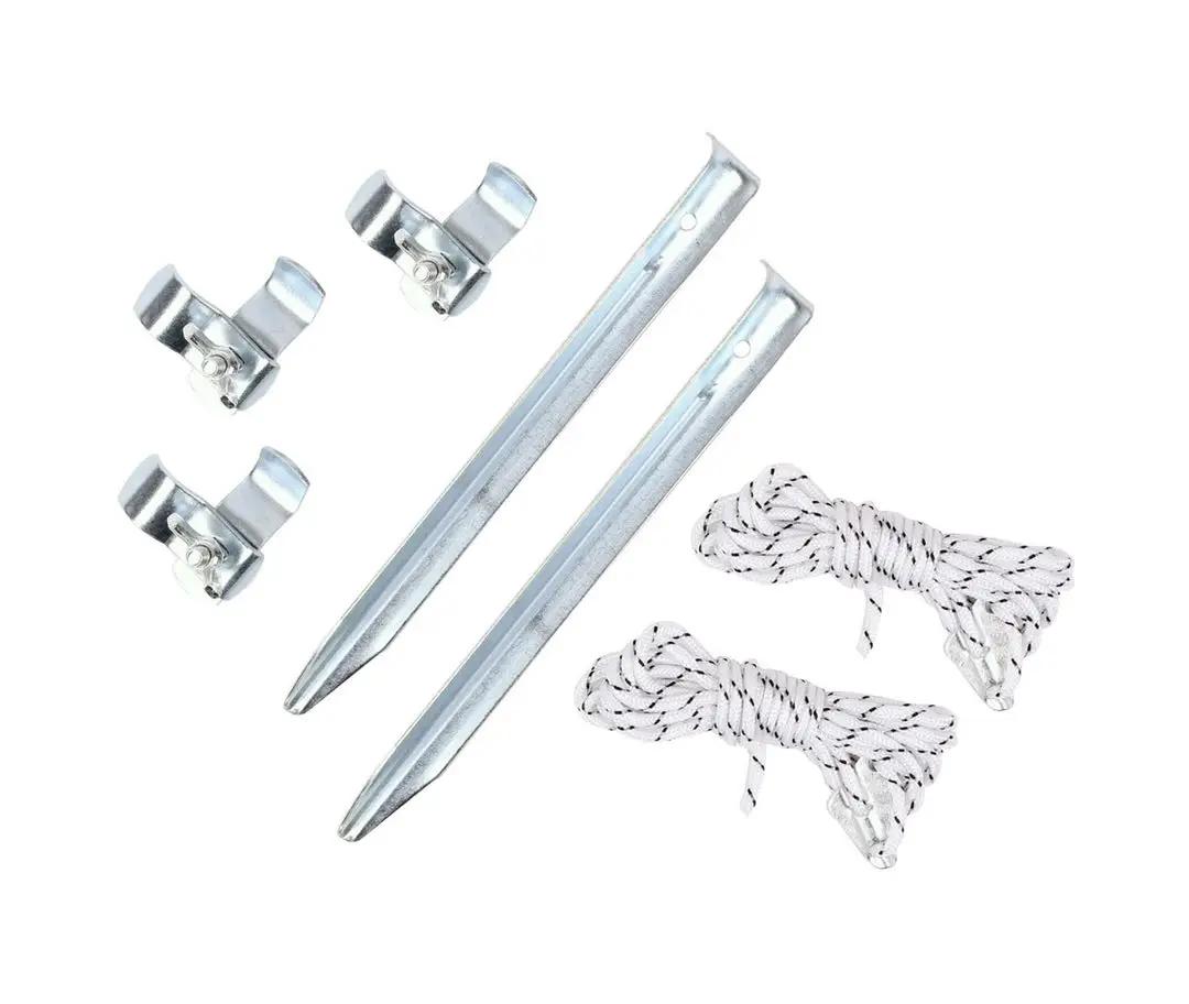 Zinc coating and Plastic painting steel tent pole for camping tarp