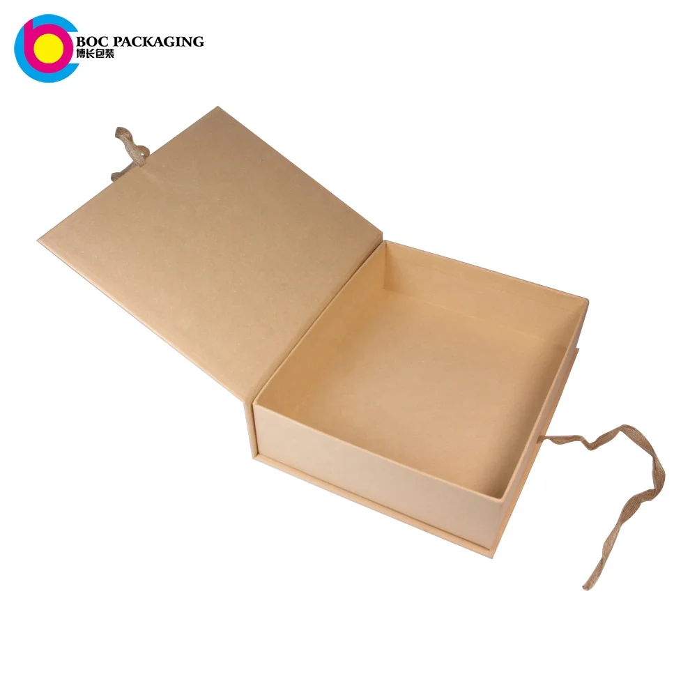 Vanilla kraft special paper gift box