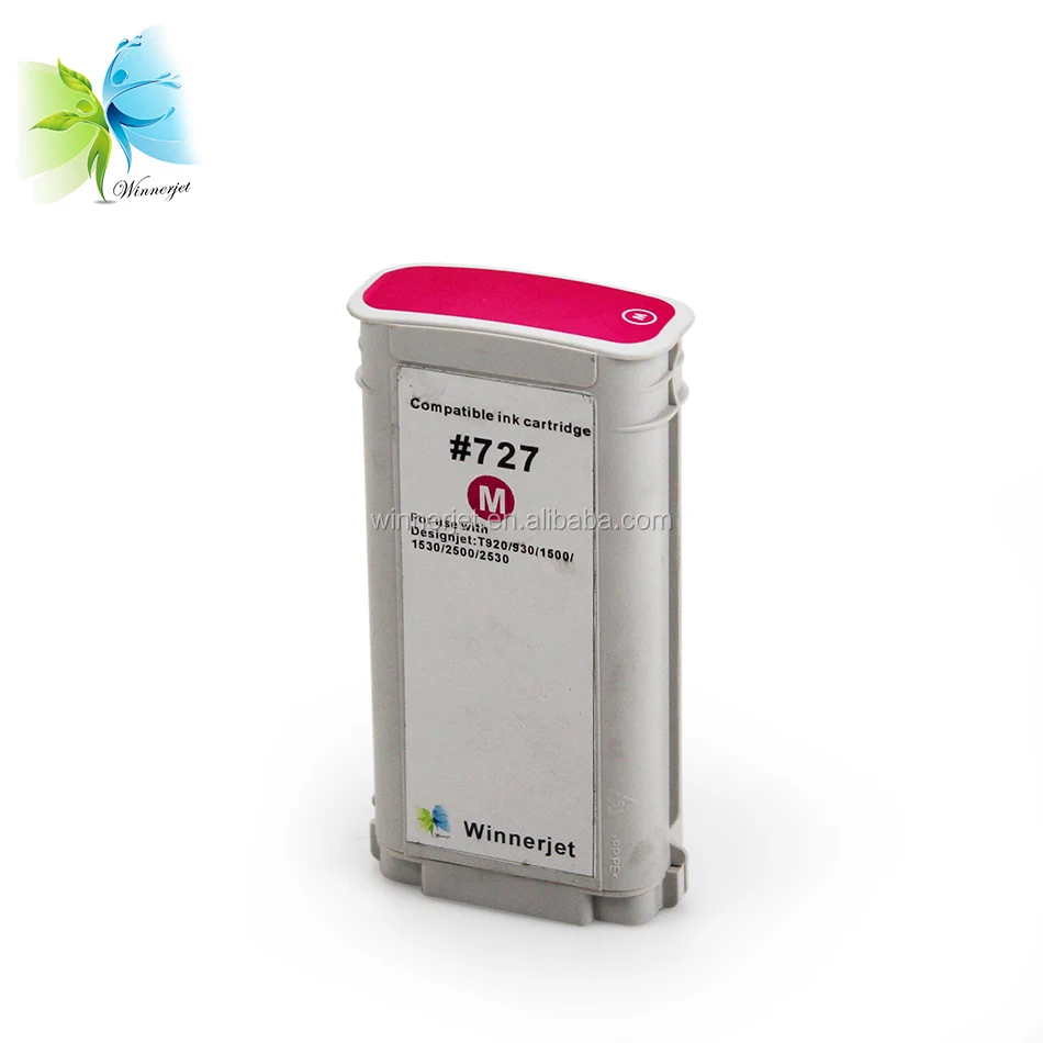 For Hp727# Compatible Ink Cartridge for Hp Designjet T920/930/1500/1530/2500/2530 for Hp 727# Ink Cartridge