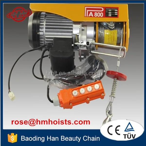 HGS PA type factory price electric hoist 150kg