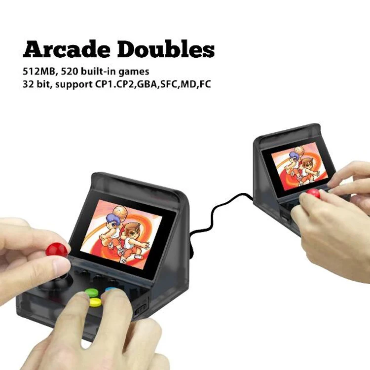 3-inch 32-bit handheld mini arcade game retro machine