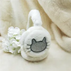 New Winter Warm Earmuffs Cute Cat Earmuffs Wholesale Girls Winter Outdoor Windproof Ear Muffs Warm