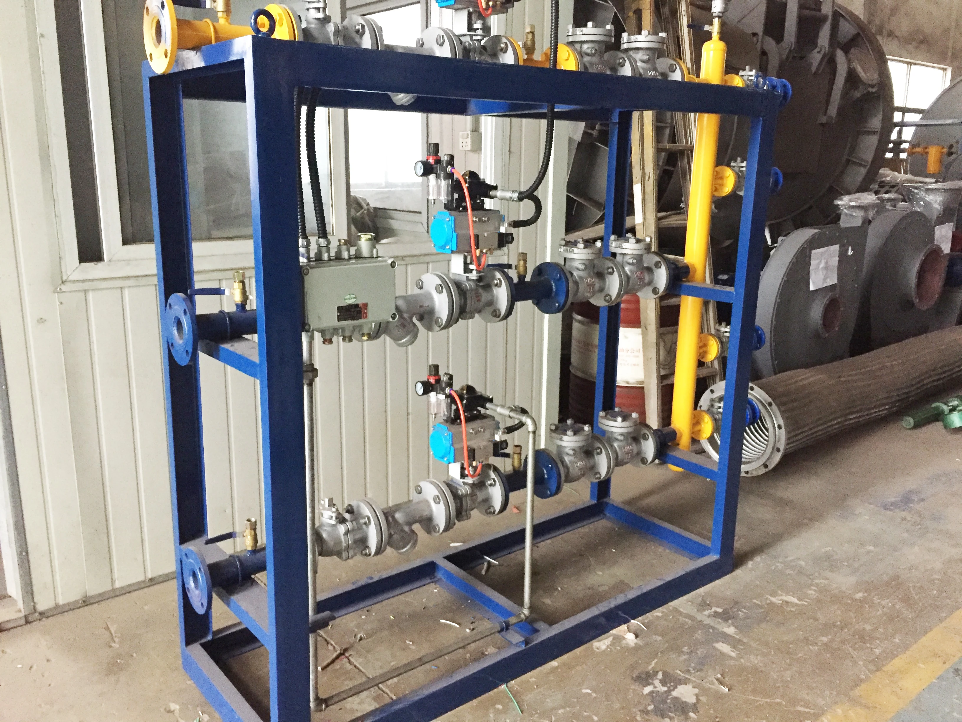 50T Gas Fired Hydraulic Tilting Copper Refining Furnace