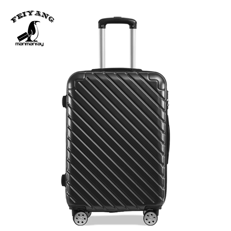 
New Luggage Bags Supermarket Online ABS Hard Shell Suitcase 4 Spinner Travel Bags Luggage sets Trolley 