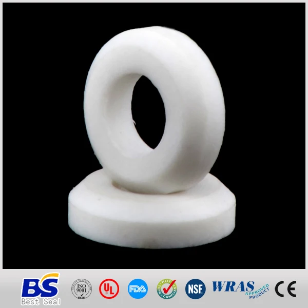white pure teflon parts