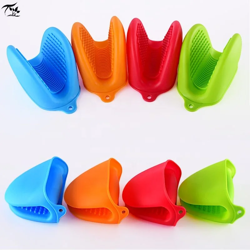 
Heat Resistant Cooking Pinch Grips Gloves Silicone Mini Oven Mitts 