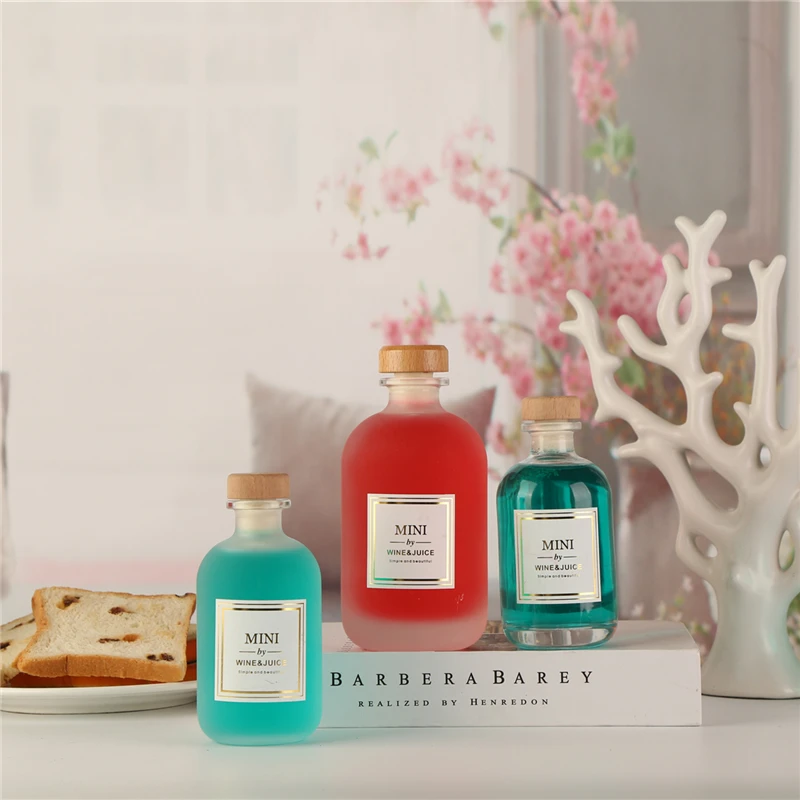 
Factory Hot Sales 500ml Round Clear Fruit Infuser Water Bottle With Straw E Juice Bottle 