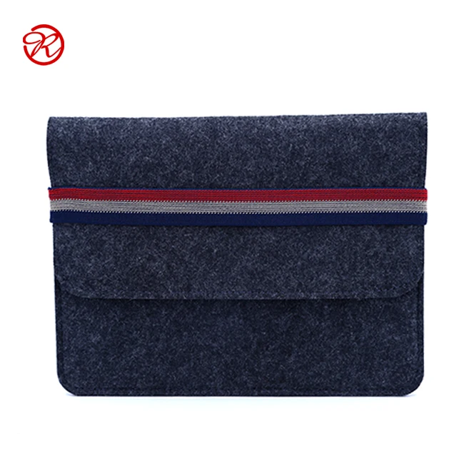 Модный высококачественный деловой фетровый чехол для ноутбука с резинкой