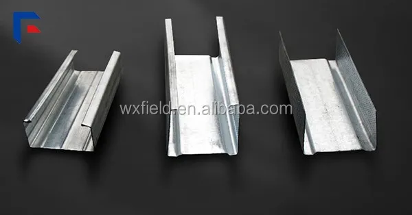 
Drywall steel profiles building construction materials metal stud 