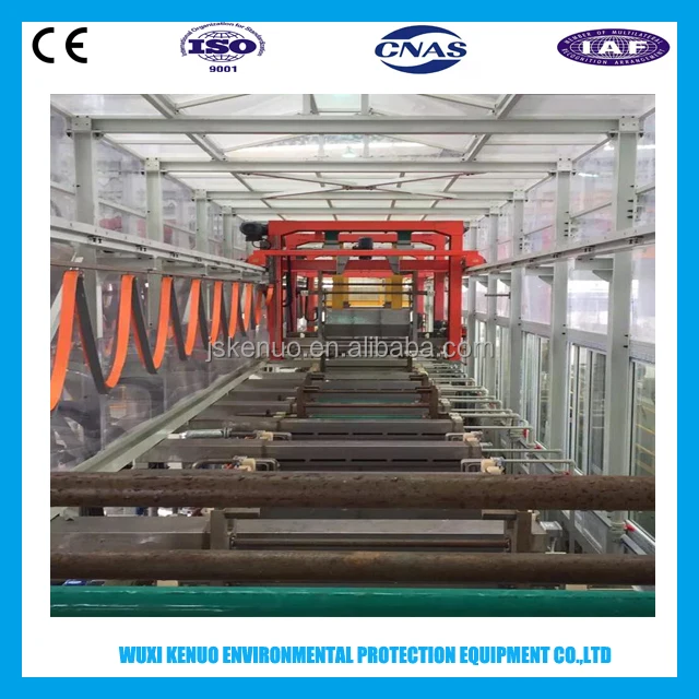 Автоматическая опорная цилиндрическая машина для оцинковки и оцинковки деталей