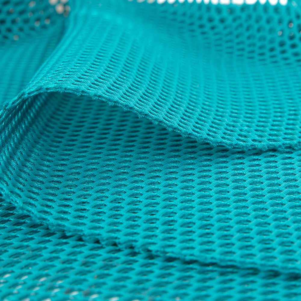 HH-011 polyester sandwich mesh fabric for personalized drawstring back bag clothing shoe uppers 3d mesh fabric