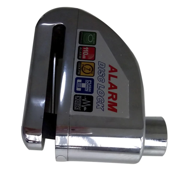 Wheel Lock For Motorcycle Alarm Disc Lock