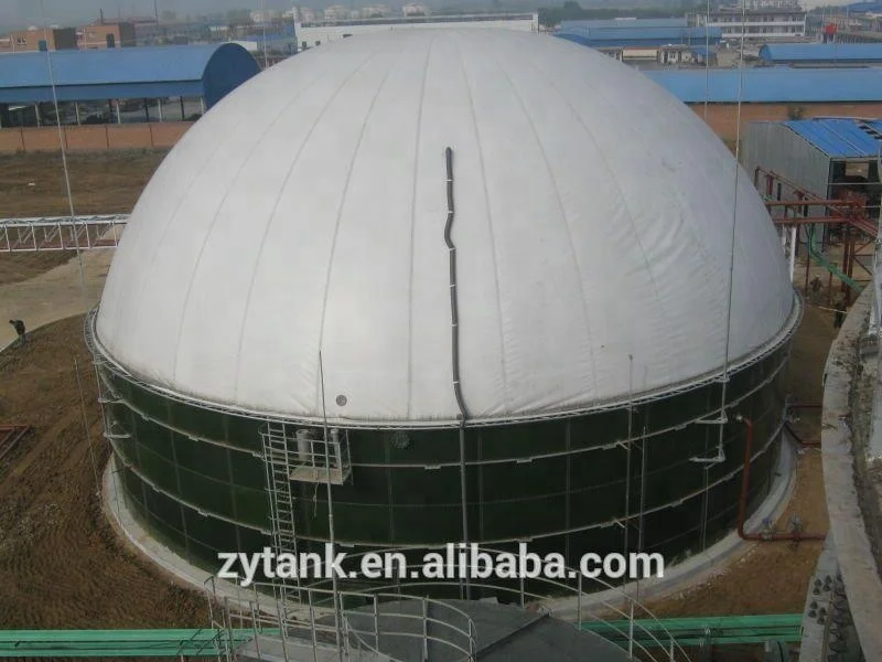 BSL Good price of enamel coating assembly tank for Biogas digester