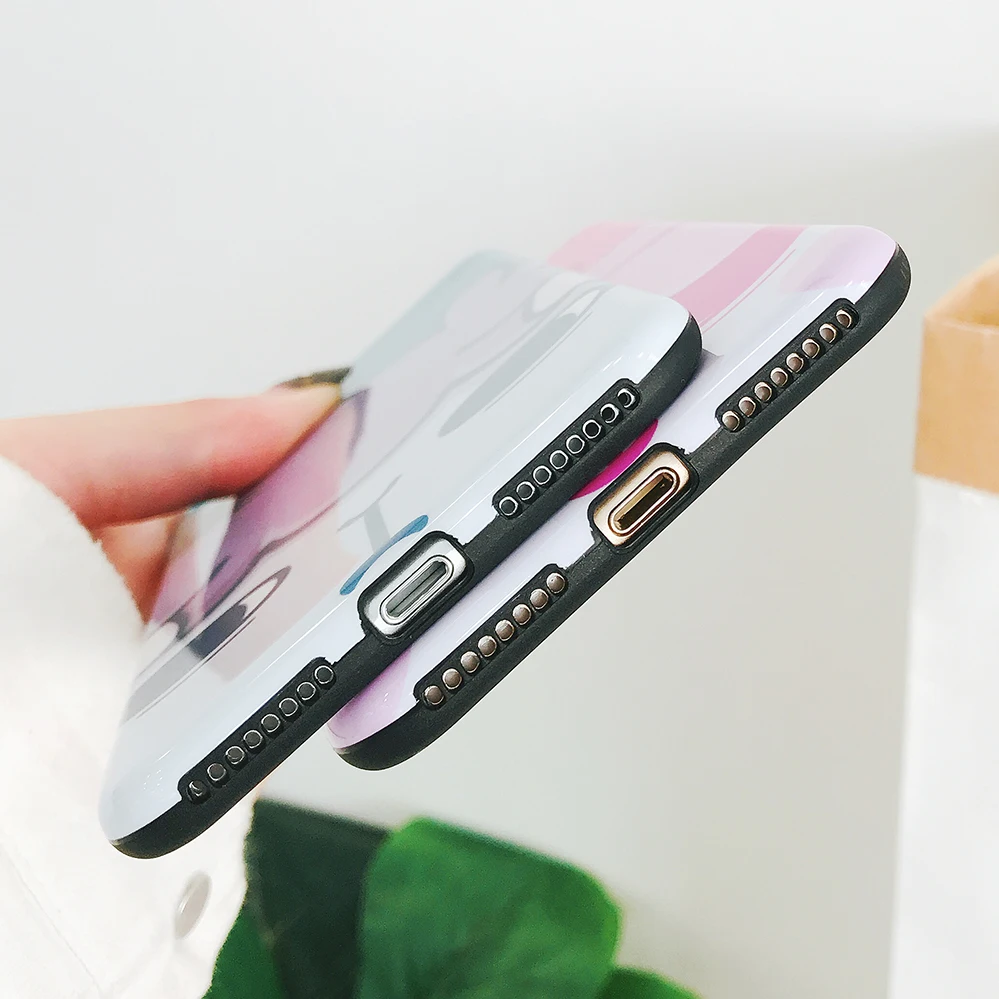 Рисунком для iPhone 6 7 8 Plus X ТПУ оптовая корпус смартфона