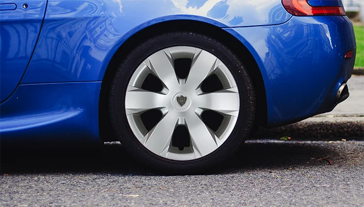 Universal rims wheels 16 inch silver ABS car wheel cover with wires