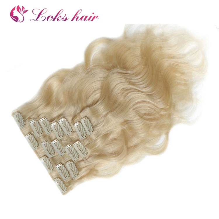 40 inch hair extensions clip in hair extensions for black women, body wave clip in human hair extensions