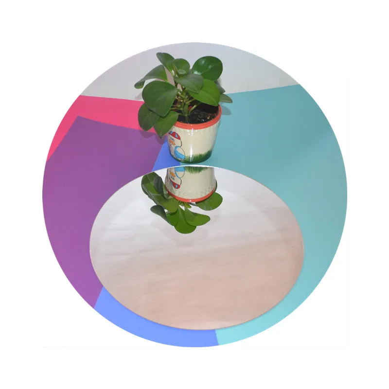 
Круглые акриловые зеркальные листы диаметром 300x1 мм Толстая Домашняя Декоративная Настенная Наклейка домашнее украшение для ванной и свадьбы 