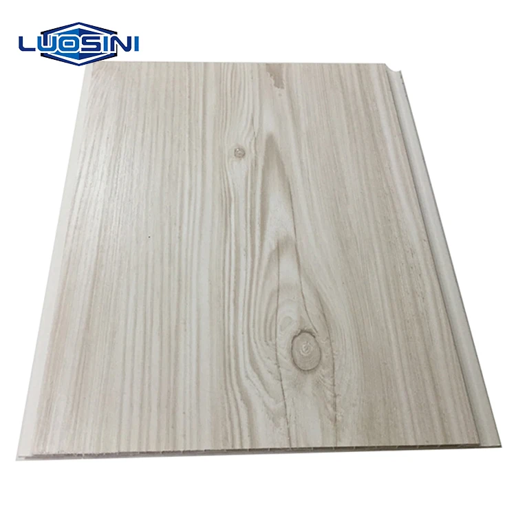 
pink flower color design hot stamp pvc ceiling panel 