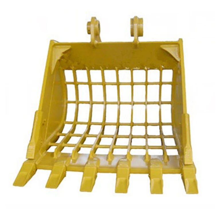 Excavator Heavy Duty Skeleton Bucket For Excavator Attachments