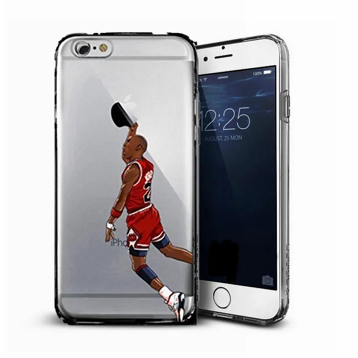 10 Year Experience Basketball Player Phone Cover For iPhone 8 Case Luxury Jordan Kobe Basketball Star Case For iPhone 8 8Plus