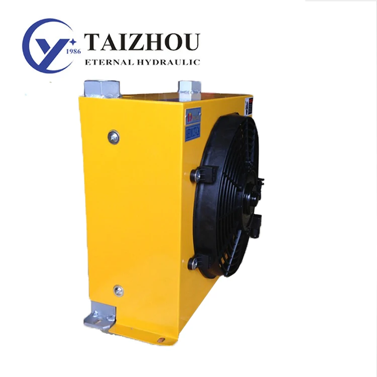 Wider Cooling Area AH/AJ1470T Hydraulic Oil Cooler Fan For Shipbuilding Industry, Marine Heat Exchanger